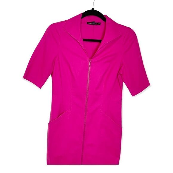 Lafayette 148 Metropolitan Stretch Larissa Dress in Fuscia Size 2 N15 - Picture 8 of 14